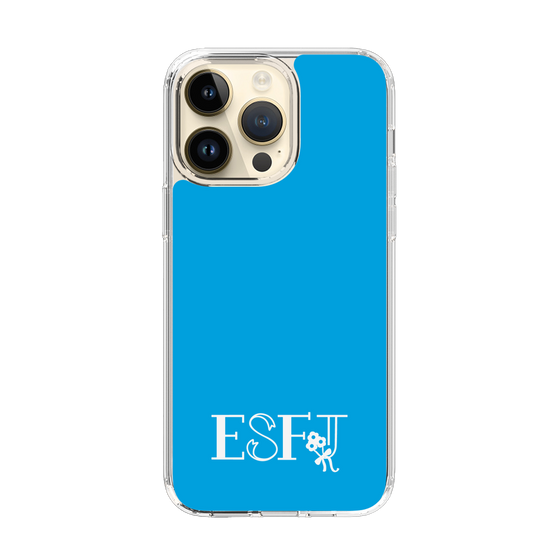 Slim Protection Case［ Original - ESFJ Consul - Alphabet - Blue ］