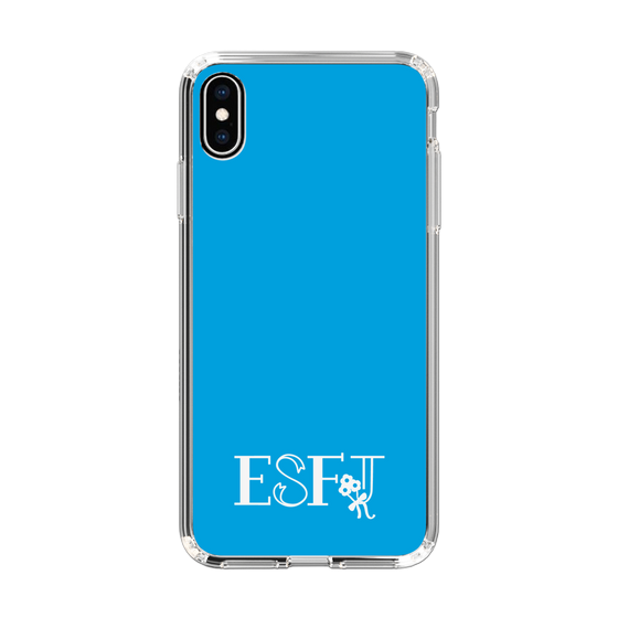 Slim Protection Case［ Original - ESFJ Consul - Alphabet - Blue ］