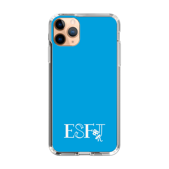 Slim Protection Case［ オリジナル - ESFJ 領事 - アルファベット - Blue ］