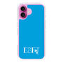 Slim Protection Case［ オリジナル - ESFJ 領事 - アルファベット - Blue ］