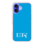Slim Protection Case［ オリジナル - ESFJ 領事 - アルファベット - Blue ］