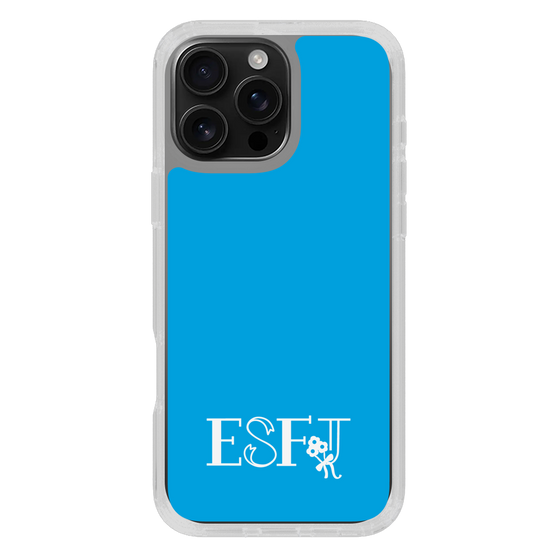 Slim Protection Case［ オリジナル - ESFJ 領事 - アルファベット - Blue ］