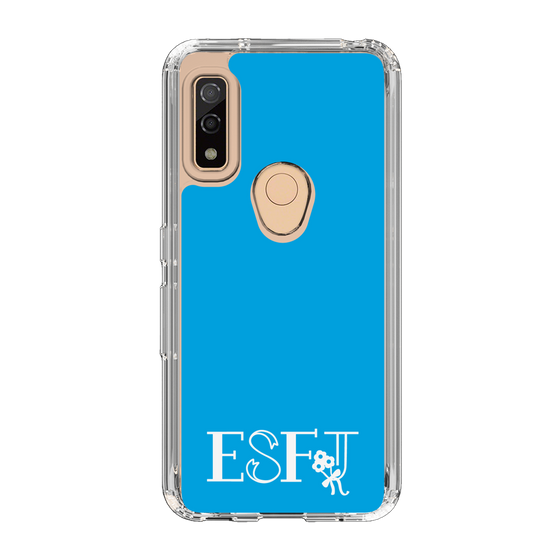 Slim Protection Case［ Original - ESFJ Consul - Alphabet - Blue ］