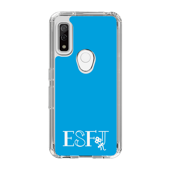 Slim Protection Case［ Original - ESFJ Consul - Alphabet - Blue ］