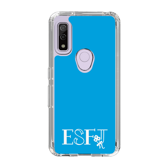 Slim Protection Case［ Original - ESFJ Consul - Alphabet - Blue ］