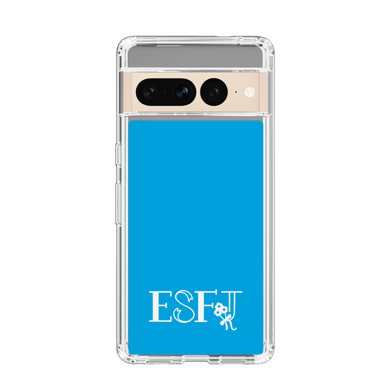 Slim Protection Case［ Original - ESFJ Consul - Alphabet - Blue ］