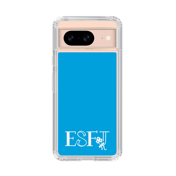 Slim Protection Case［ Original - ESFJ Consul - Alphabet - Blue ］