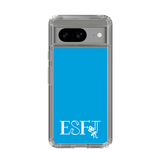 Slim Protection Case［ Original - ESFJ Consul - Alphabet - Blue ］