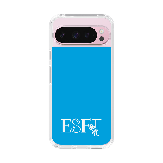 Slim Protection Case［ オリジナル - ESFJ 領事 - アルファベット - Blue ］