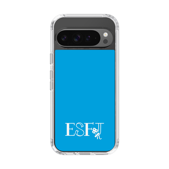 Slim Protection Case［ Original - ESFJ Consul - Alphabet - Blue ］