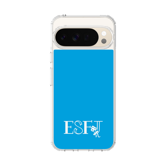 Slim Protection Case［ Original - ESFJ Consul - Alphabet - Blue ］
