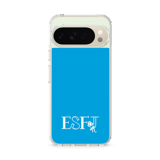 Slim Protection Case［ Original - ESFJ Consul - Alphabet - Blue ］