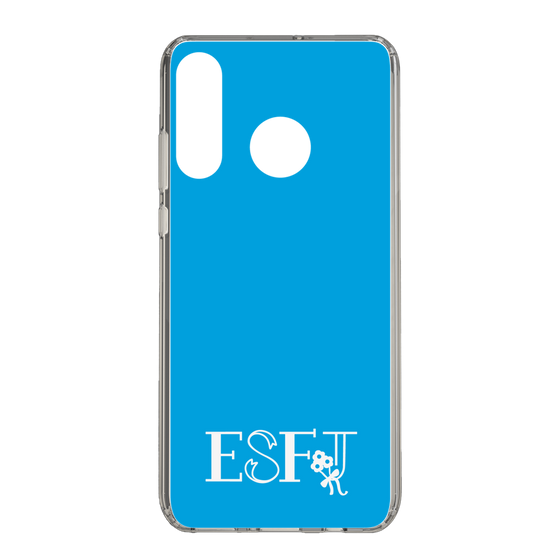 Slim Protection Case［ Original - ESFJ Consul - Alphabet - Blue ］