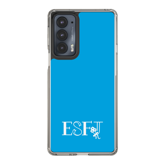 Slim Protection Case［ Original - ESFJ Consul - Alphabet - Blue ］