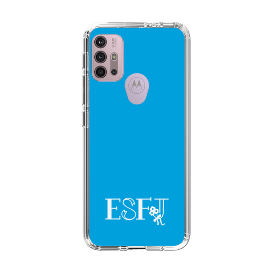 Slim Protection Case［ オリジナル - ESFJ 領事 - アルファベット - Blue ］