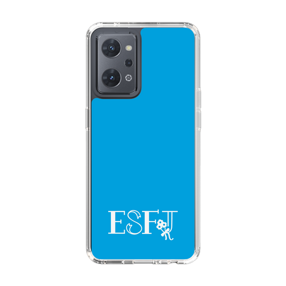 Slim Protection Case［ Original - ESFJ Consul - Alphabet - Blue ］