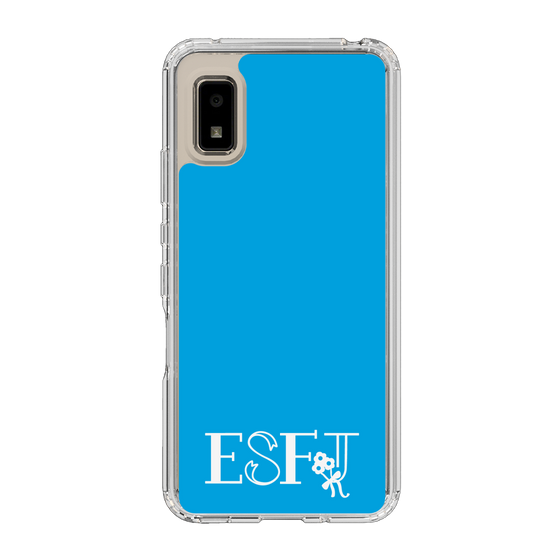 Slim Protection Case［ Original - ESFJ Consul - Alphabet - Blue ］