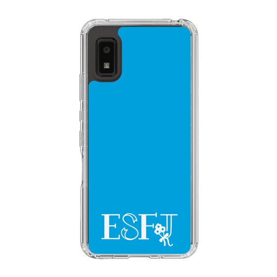 Slim Protection Case［ Original - ESFJ Consul - Alphabet - Blue ］