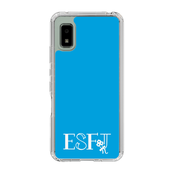 Slim Protection Case［ Original - ESFJ Consul - Alphabet - Blue ］