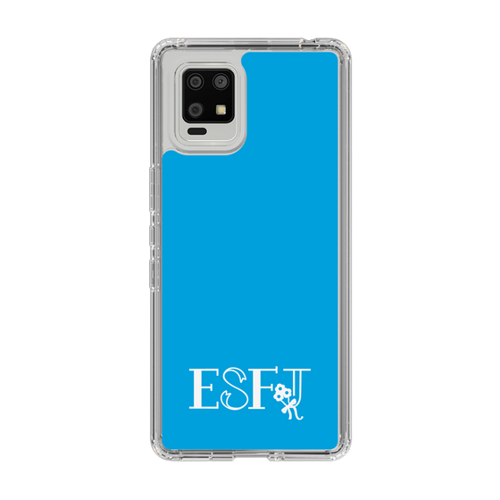 Slim Protection Case［ Original - ESFJ Consul - Alphabet - Blue ］