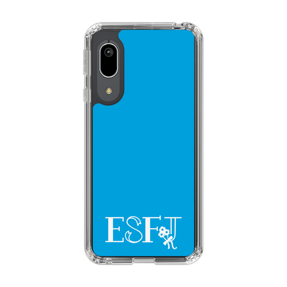 Slim Protection Case［ Original - ESFJ Consul - Alphabet - Blue ］