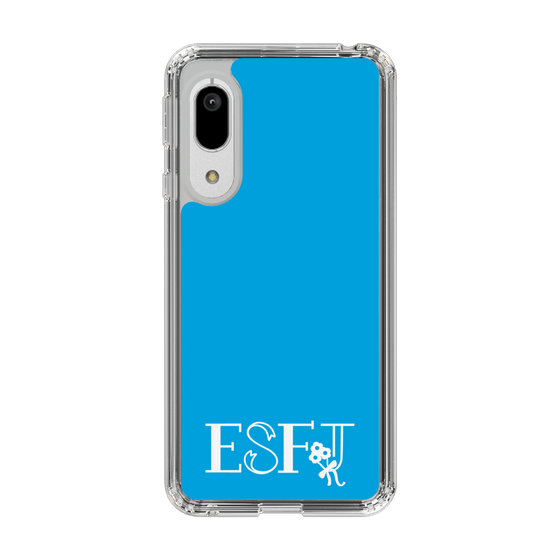 Slim Protection Case［ Original - ESFJ Consul - Alphabet - Blue ］