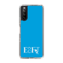 Slim Protection Case［ Original - ESFJ Consul - Alphabet - Blue ］