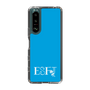 Slim Protection Case［ Original - ESFJ Consul - Alphabet - Blue ］