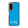 Slim Protection Case［ Original - ESFJ Consul - Alphabet - Blue ］