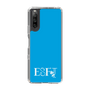 Slim Protection Case［ オリジナル - ESFJ 領事 - アルファベット - Blue ］