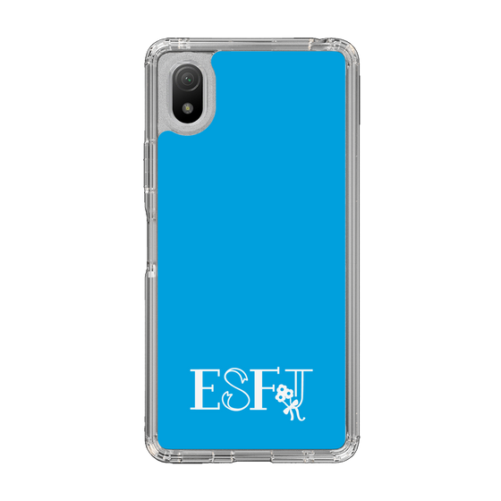 Slim Protection Case［ オリジナル - ESFJ 領事 - アルファベット - Blue ］
