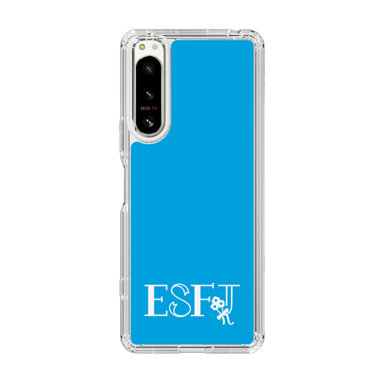 Slim Protection Case［ Original - ESFJ Consul - Alphabet - Blue ］