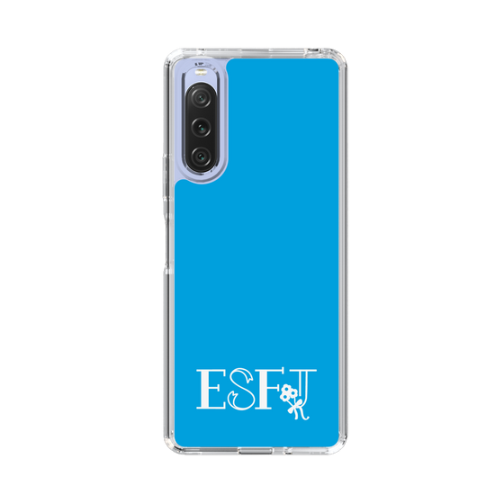 Slim Protection Case［ Original - ESFJ Consul - Alphabet - Blue ］