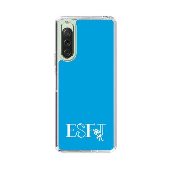 Slim Protection Case［ Original - ESFJ Consul - Alphabet - Blue ］