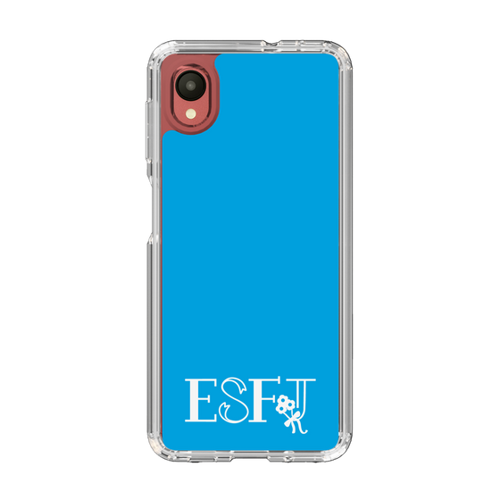Slim Protection Case［ Original - ESFJ Consul - Alphabet - Blue ］