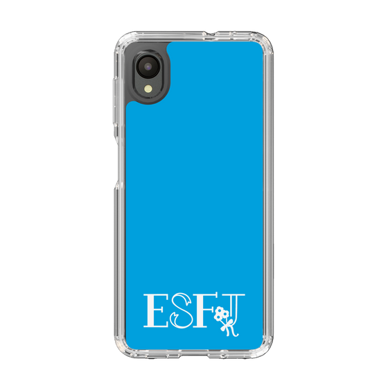 Slim Protection Case［ Original - ESFJ Consul - Alphabet - Blue ］