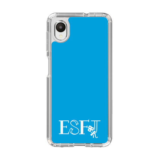 Slim Protection Case［ Original - ESFJ Consul - Alphabet - Blue ］