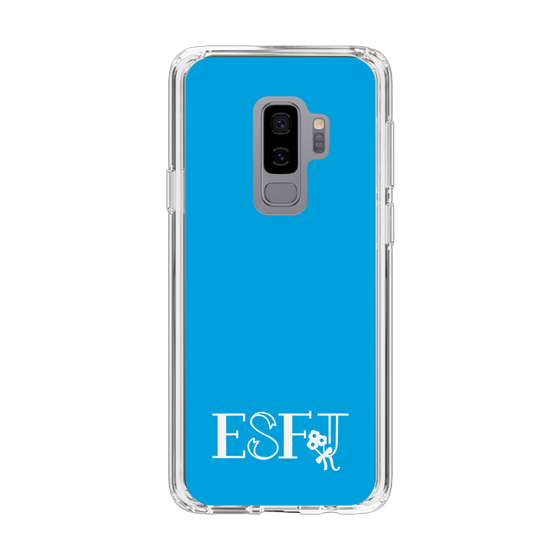 Slim Protection Case［ オリジナル - ESFJ 領事 - アルファベット - Blue ］