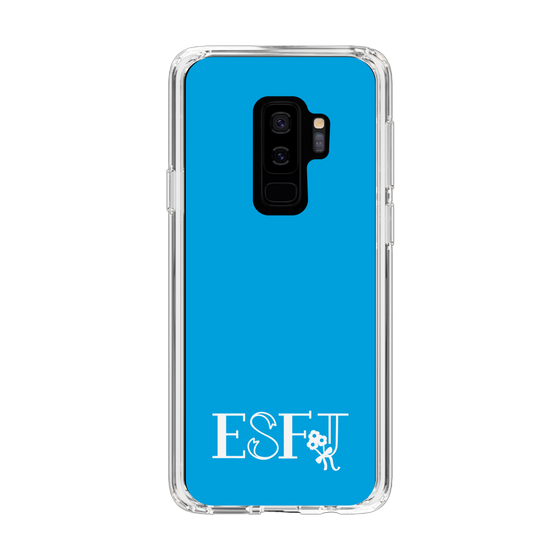 Slim Protection Case［ オリジナル - ESFJ 領事 - アルファベット - Blue ］