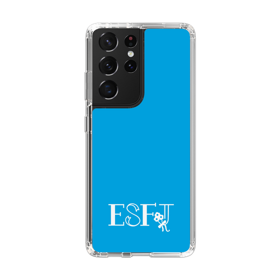 Slim Protection Case［ Original - ESFJ Consul - Alphabet - Blue ］