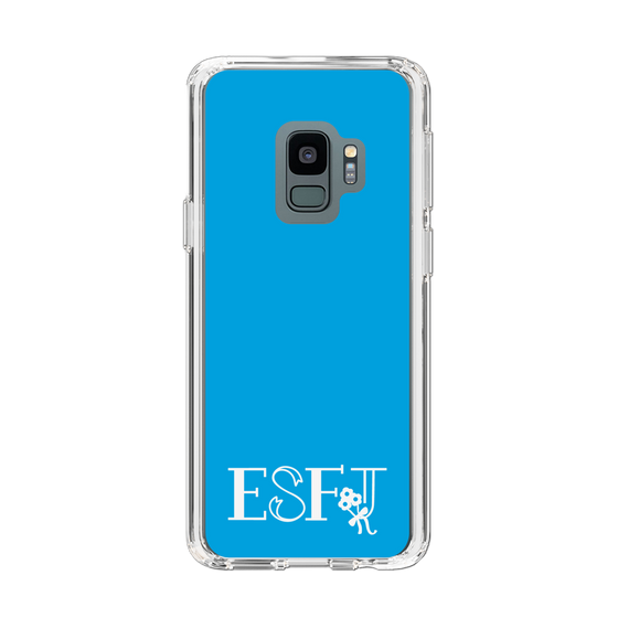 Slim Protection Case［ Original - ESFJ Consul - Alphabet - Blue ］