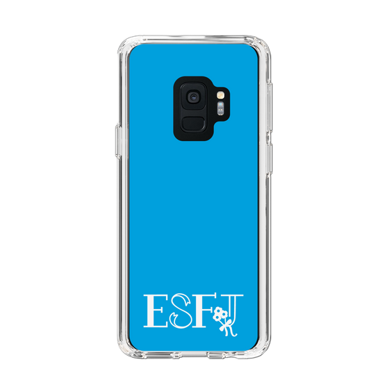 Slim Protection Case［ Original - ESFJ Consul - Alphabet - Blue ］