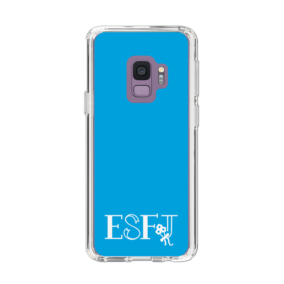 Slim Protection Case［ Original - ESFJ Consul - Alphabet - Blue ］