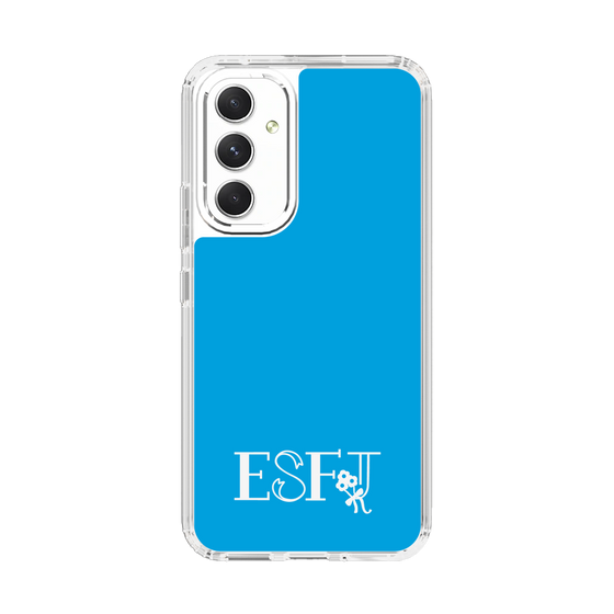 Slim Protection Case［ Original - ESFJ Consul - Alphabet - Blue ］