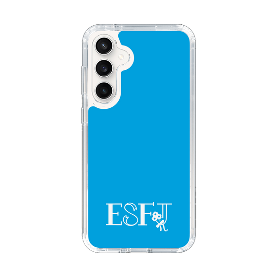 Slim Protection Case［ オリジナル - ESFJ 領事 - アルファベット - Blue ］