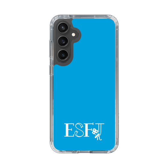 Slim Protection Case［ オリジナル - ESFJ 領事 - アルファベット - Blue ］