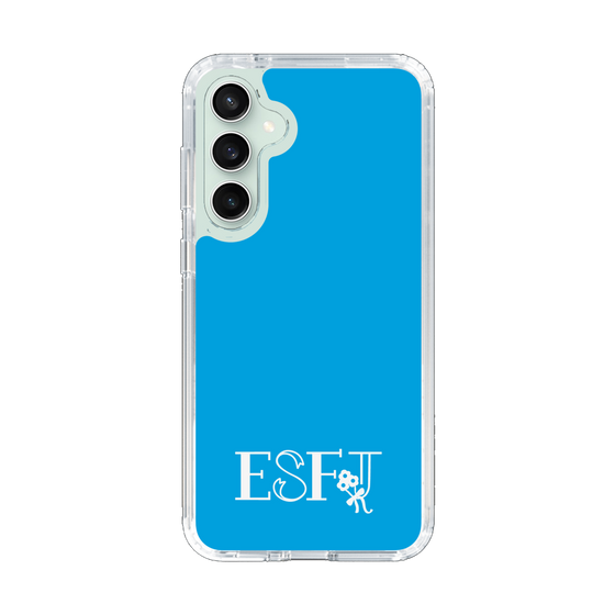 Slim Protection Case［ オリジナル - ESFJ 領事 - アルファベット - Blue ］