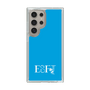 Slim Protection Case［ オリジナル - ESFJ 領事 - アルファベット - Blue ］