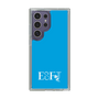 Slim Protection Case［ オリジナル - ESFJ 領事 - アルファベット - Blue ］