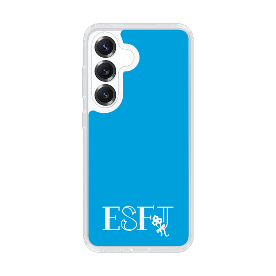 Slim Protection Case［ Original - ESFJ Consul - Alphabet - Blue ］